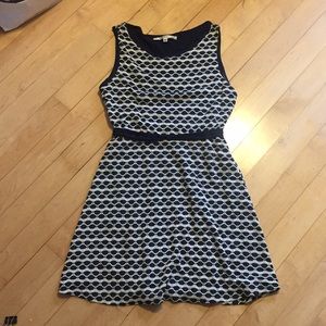 Navy & white sundress